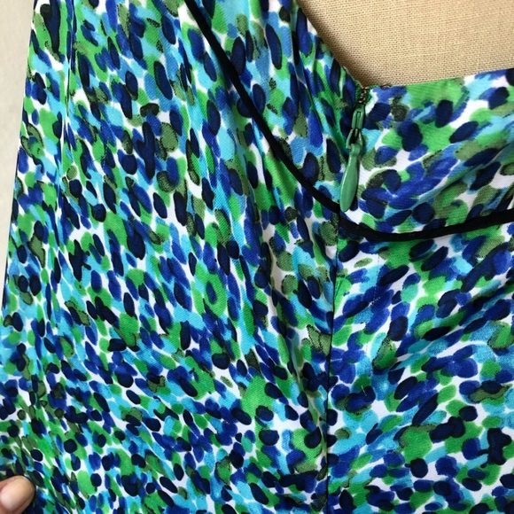 SACHIN + BABI High Low Layered Printed Midi Dress - Picture 7 of 8